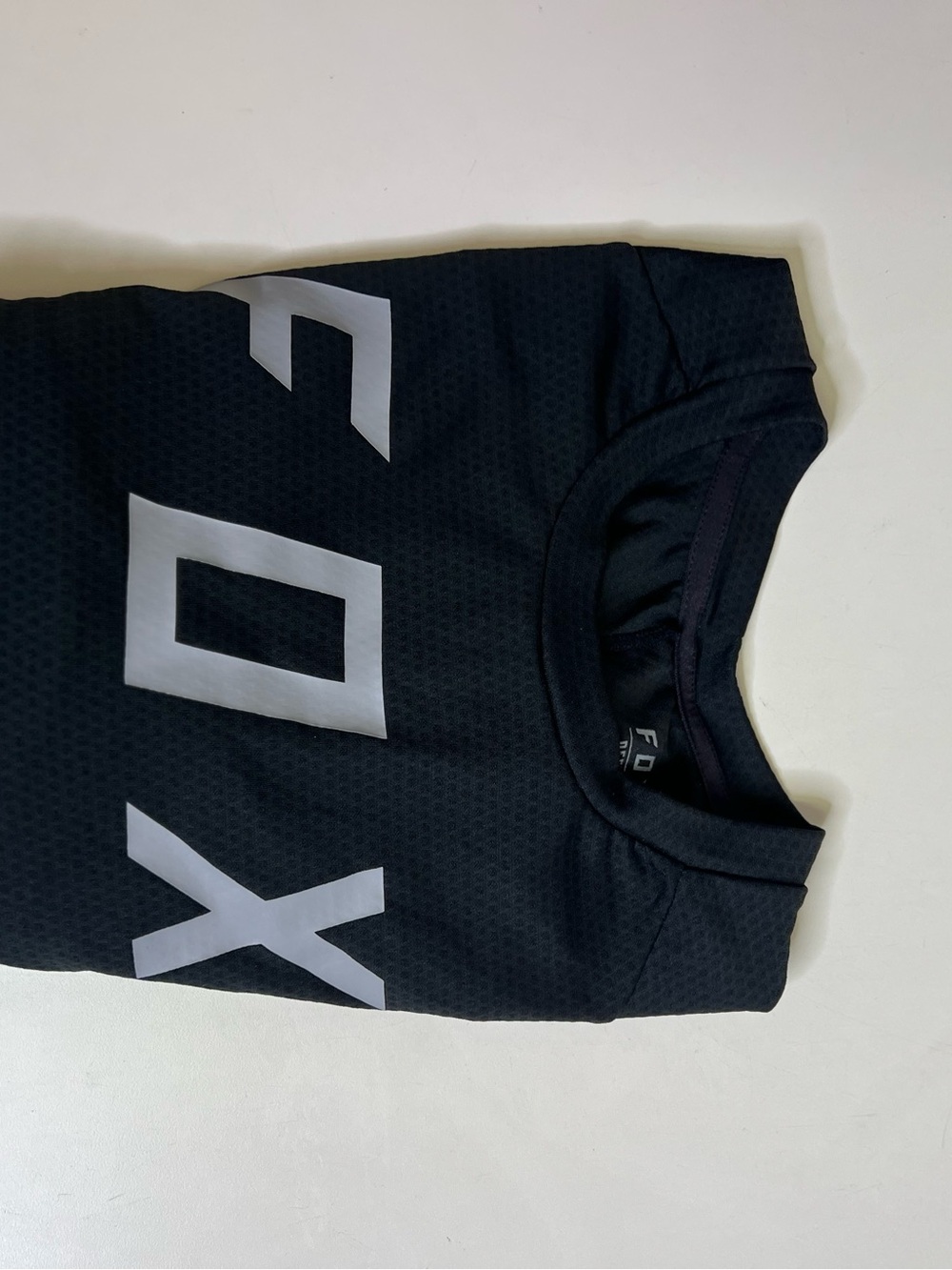 Fox Defend Men’s Long Sleeve Jersey Black with Gray Logo - Size Medium - Picture 8 of 8